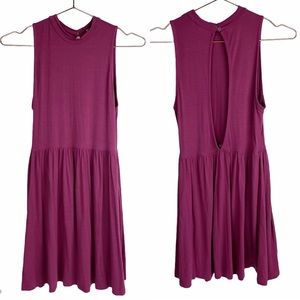 Forever 21 Open‎ Back Babydoll Tank Top Dress